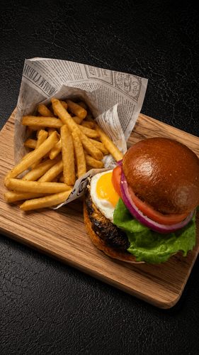 The Heist Burger at The Heist Bar & Lounge